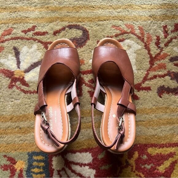 Kate spade brown wedges - Picture 8 of 8